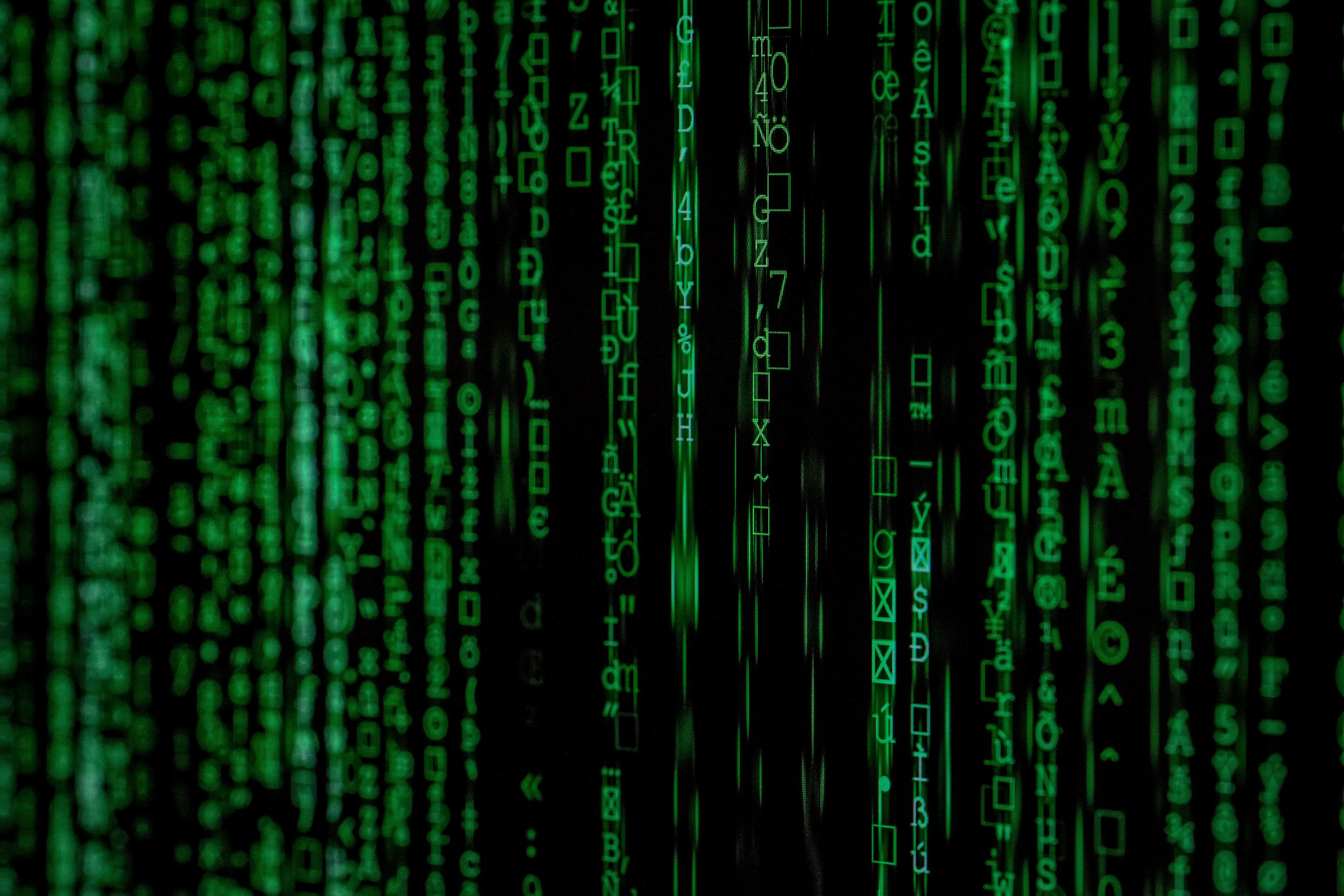  About-us image, green color
